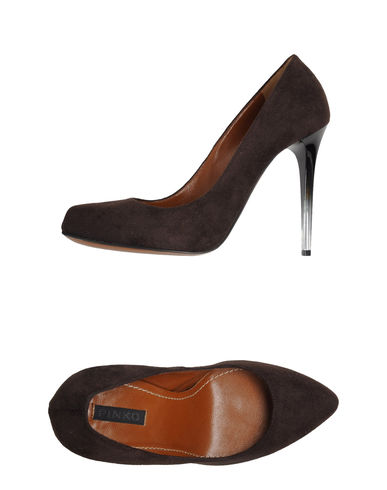 ZOOM PINKO BLACK - Platform pumps