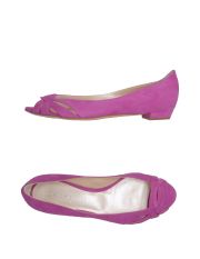 CASADEI - Peep-toe ballet flats