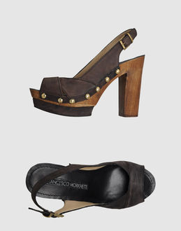FRANCESCO MORICHETTI - CALZATURE - Sandali con plateau - su YOOX.COM