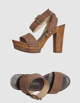 FRANCESCO MORICHETTI - CALZATURE - Sandali con plateau - su YOOX.COM