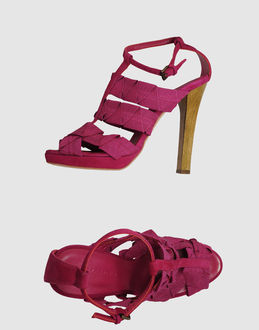 ERMANNO ERMANNO SCERVINO - CALZATURE - Sandali con plateau - su YOOX.COM
