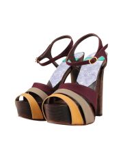 MINK VEGAN SHOES - Sandali con plateau