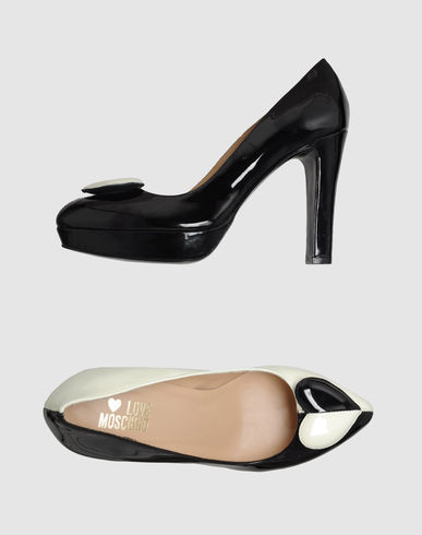 ZOOM LOVE MOSCHINO - Platform pumps