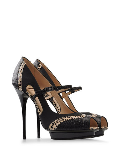 ZOOM ERNESTO ESPOSITO - Pumps with open toe