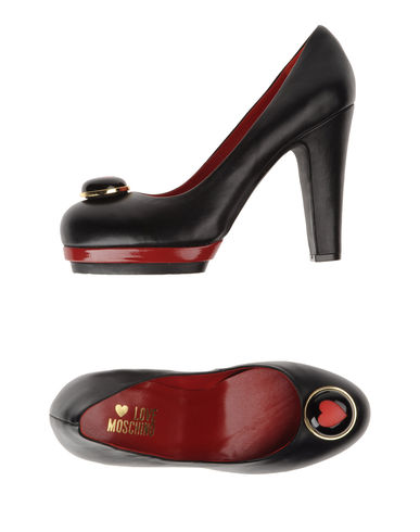 ZOOM LOVE MOSCHINO - Platform pumps