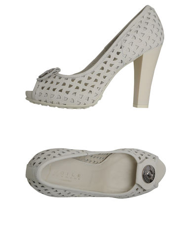 ZOOM VOILE BLANCHE - Courts with open toe