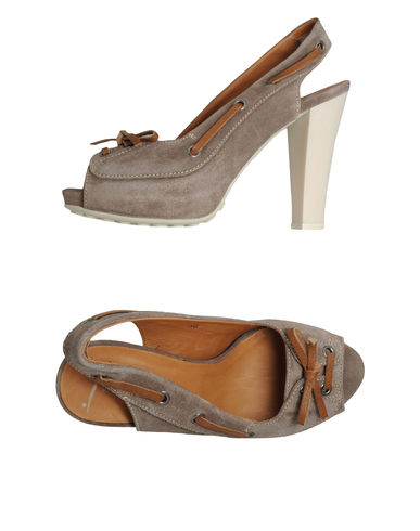 ZOOM VOILE BLANCHE - Platform sandals