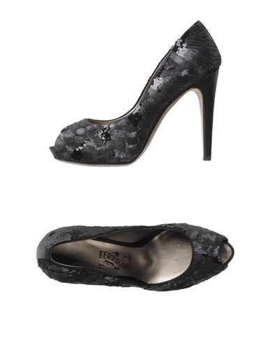ZOOM SALVATORE FERRAGAMO - Courts with open toe