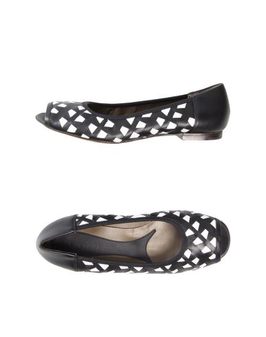 ZOOM MARNI - Peep-toe ballet flats