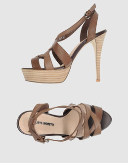FAUSTA MORETTI - SCHUHE - Plateausandalen - bei YOOX.COM