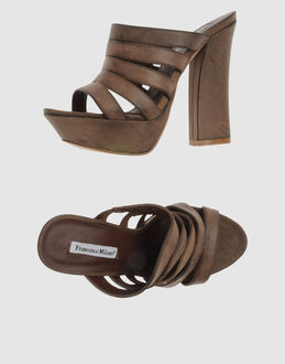 FRANCESCO MILANO - SCHUHE - Plateausandalen - bei YOOX.COM