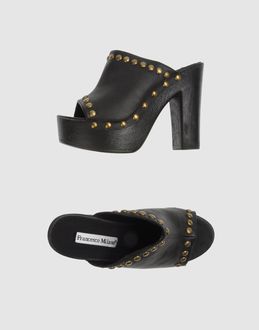 FRANCESCO MILANO - SCHUHE - Plateausandalen - bei YOOX.COM