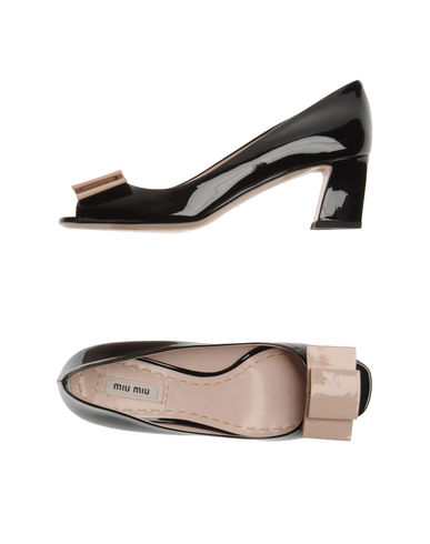 ZOOM MIU MIU - Pumps with open toe