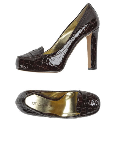 ZOOM DSQUARED2 - Moccasins with heel