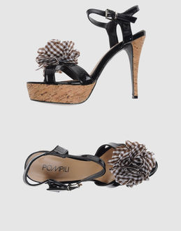 POMPILI - SCHUHE - Plateausandalen - bei YOOX.COM