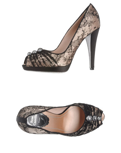 ZOOM RENE' CAOVILLA - Courts with open toe