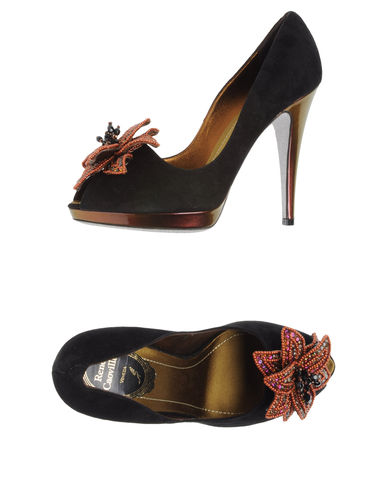 ZOOM RENE' CAOVILLA - Courts with open toe