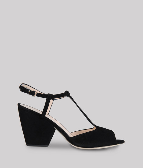 High-heeled sandals