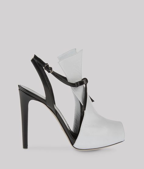 High-heeled sandals