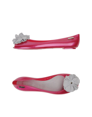 ZOOM AF ANNA FIDANZA - Peep-toe ballet flats