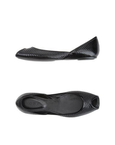 ZOOM HOGAN - Peep-toe ballet flats