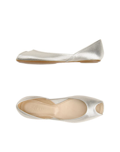 ZOOM HOGAN - Peep-toe ballet flats
