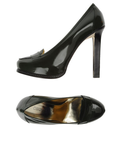ZOOM DSQUARED2 - Moccasins with heel