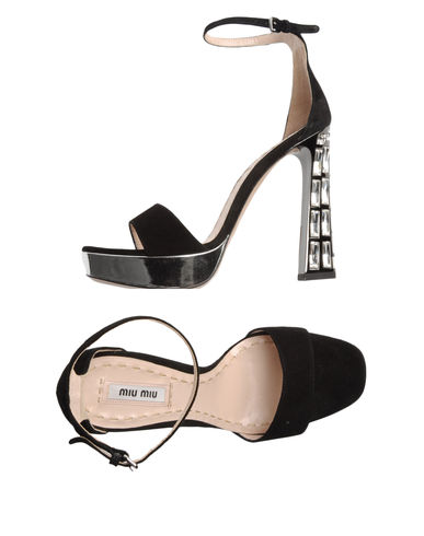 ZOOM MIU MIU - Platform sandals