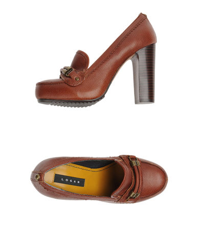 ZOOM LOGAN - Moccasins with heel