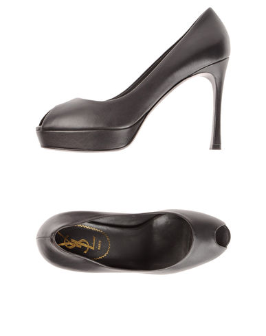 ZOOM YVES SAINT LAURENT RIVE GAUCHE - Pumps with open toe