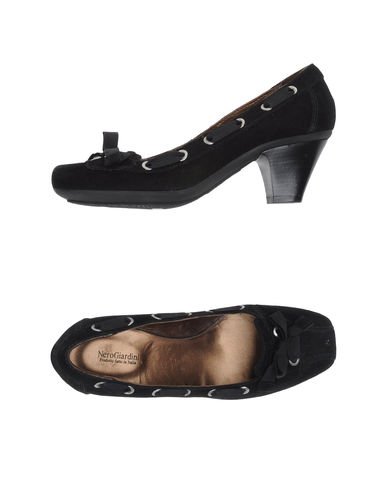 ZOOM NERO GIARDINI - Moccasins with heel