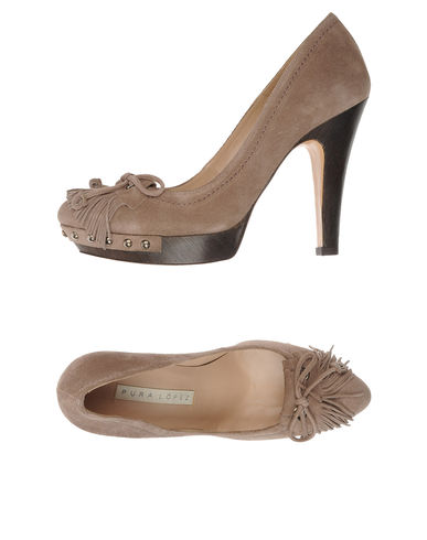 ZOOM PURA LÓPEZ - Moccasins with heel