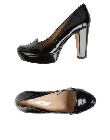 ZOOM PURA LÓPEZ - Moccasins with heel