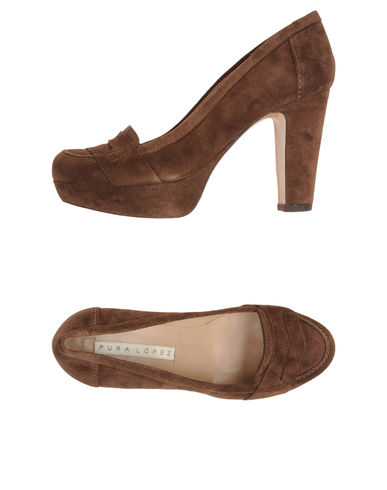ZOOM PURA LÓPEZ - Moccasins with heel