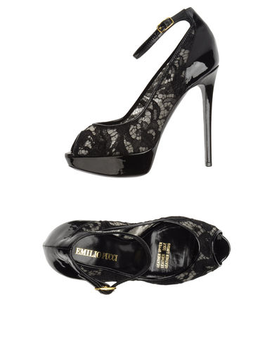 ZOOM EMILIO PUCCI - Courts with open toe