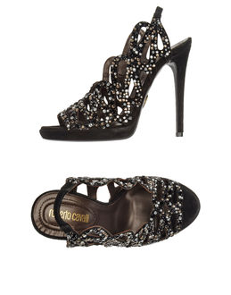 ROBERTO CAVALLI - CALZATURE - Sandali con plateau