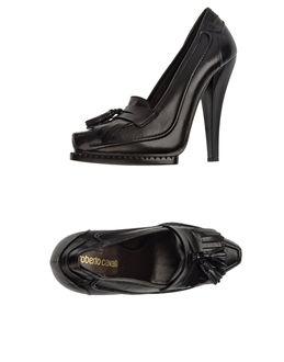 ROBERTO CAVALLI - CALZATURE - Mocassini con tacco