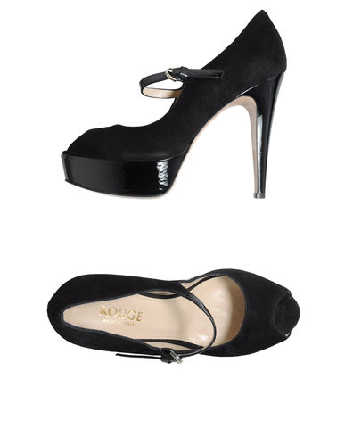 ZOOM ROUGE - Platform pumps