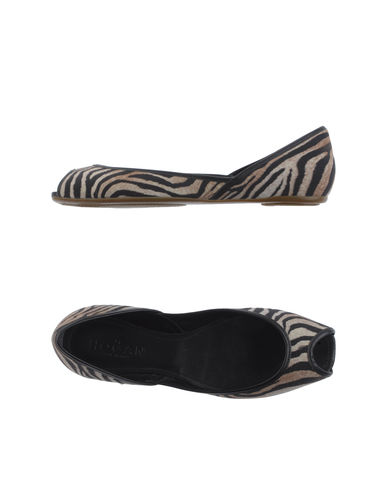 ZOOM HOGAN - Peep-toe ballet flats