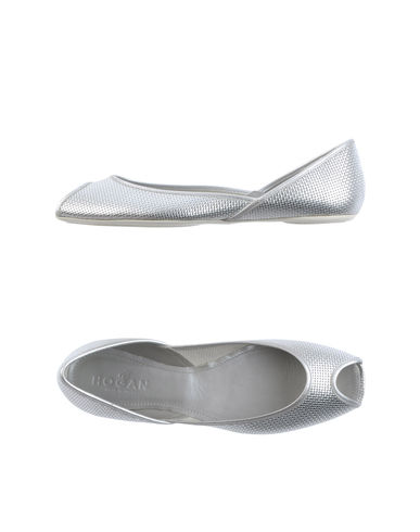 ZOOM HOGAN - Peep-toe ballet flats