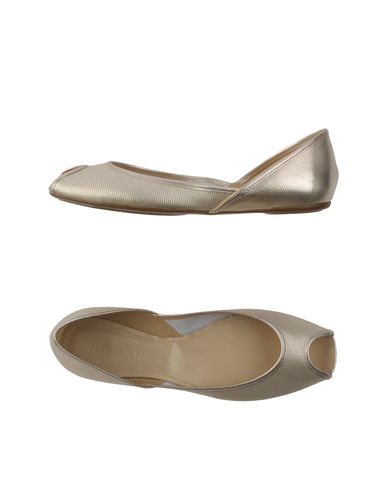 ZOOM HOGAN - Peep-toe ballet flats