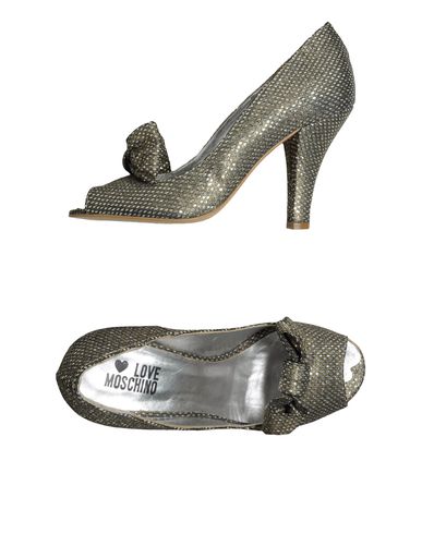 ZOOM LOVE MOSCHINO - Closed-toe slip-ons
