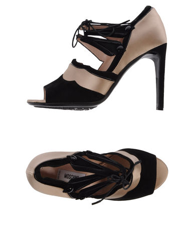 ZOOM MOSCHINO - Pumps with open toe