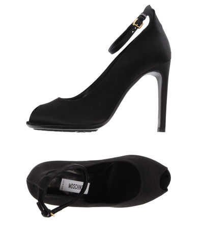 ZOOM MOSCHINO - Pumps with open toe