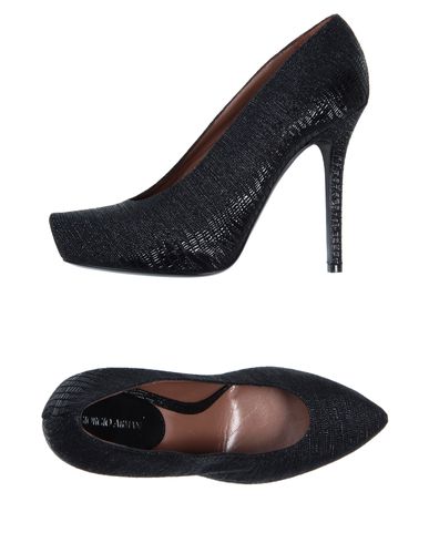ZOOM GIORGIO ARMANI - Platform pumps