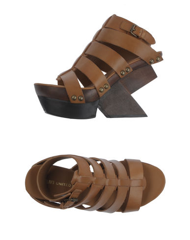 ZOOM UN UNITED NUDE - Platform sandals