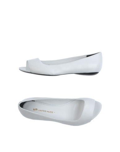 ZOOM UN UNITED NUDE - Peep-toe ballet flats