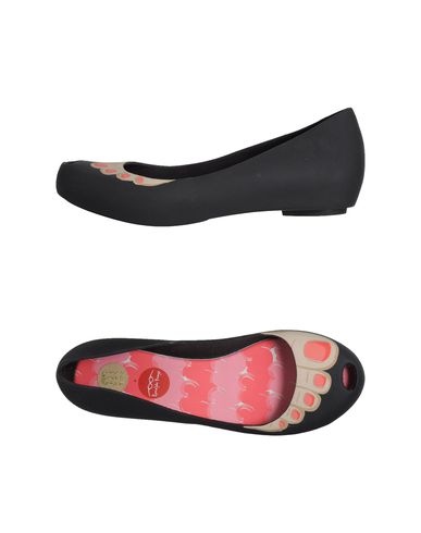 ZOOM MELISSA - Peep-toe ballet flats