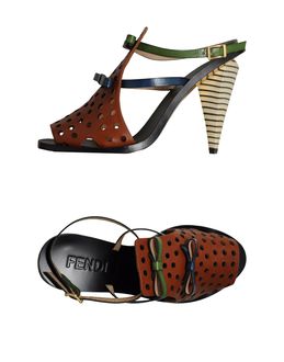 FENDI - CALZATURE - Sandali con tacco