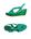 Emerald green